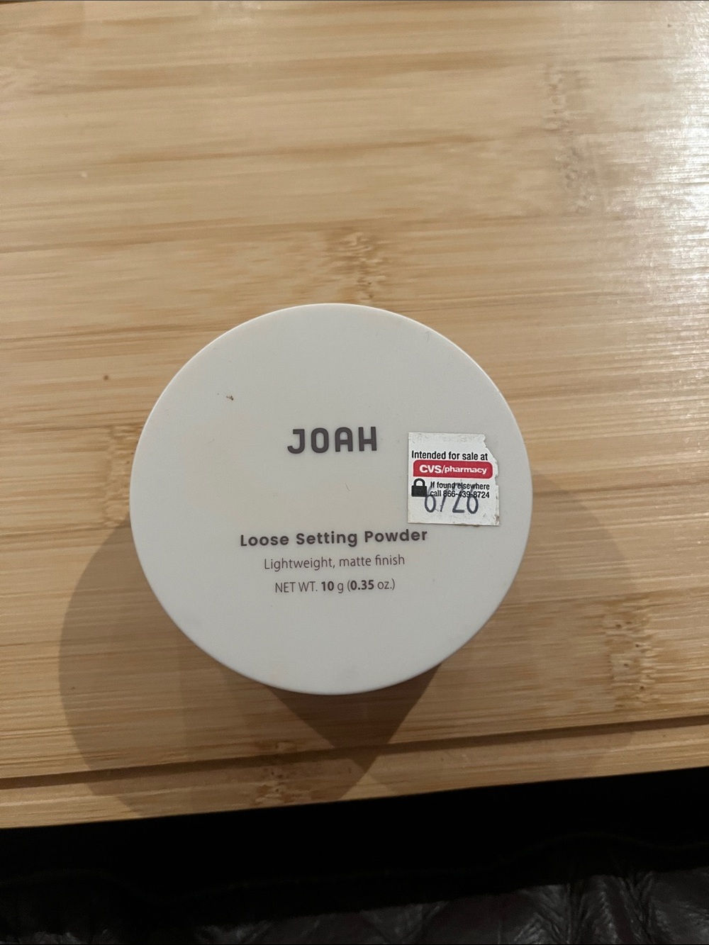 (NWT) JOAH Loose Setting Powder — Cream Lightweight Matte Finish